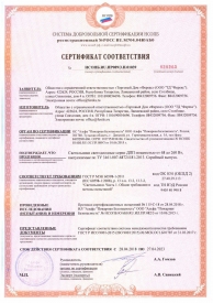 Сертификат соответствия ДПП до 2023 г.